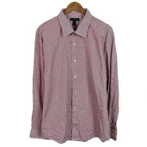 BF1 Mens EXPRESS Design Studio Classic Fit Striped Button Down Shirt 18-18.5 XXL